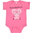 thumbnail image 3 of Inktastic Aditi My Grandpa Loves Me Pink Elephant Beautiful Girls Baby Bodysuit, 3 of 5