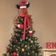 thumbnail image 1 of Adornos para Árbol de Navidad Estrella En La Copa Del Árbol de Navidad Sombrero de Papá Noel Decoración para La Copa Del Árbol, 1 of 7