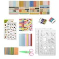 thumbnail image 2 of Juego De Accesorios Para Álbumes De Recortes, 53 Piezas, Accesorios Para Manualidades, Pegatinas Adhesivas, Esquinas De Fotos, Bolígrafos Metálicos, Punzones, Cinta De Encaje Jormftte 2034640, 2 of 7