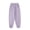 Purple, variant on Uccdo Boys Girls Summer Jogger Sweatpant Loose Sports Pant, Kids Quick Dry Street Hip Hop Dance Cargo Pants, 4-11 Years