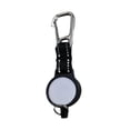 thumbnail image 2 of Almencla Diving Retractor Hanging Hook Torch Holder Compact Quick Release Extension Cord Split for Mountain Climbing Water Sports black, 2 of 8