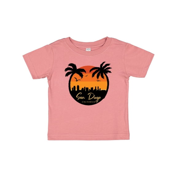 Inktastic San Diego Sunset Skyline Boys or Girls Baby T-Shirt