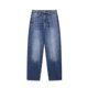 thumbnail image 3 of HH TRAF Pantalones elegantes para mujer, pantalones de mezclilla sólidos, pantalones de verano para mujer, cintura media, versión globo, bolsillos con cremallera, pantalón para mujer, 3 of 4
