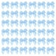 thumbnail image 1 of Mini lazo de cinta de satén, lazos de tela para aplicaciones de manualidades de bricolaje, costura, boda, fiesta, azul oscuro, 1 of 7