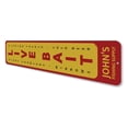 thumbnail image 4 of Live Bait Vertical Novelty Decor, Metal Wall Sign - 4x18 Inches, 4 of 4