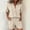 Khaki, variant on Linen Sets For Women Trending Womens Clothes Vacation Clothes Linen Beach Set Linen Pajamas Women Set Dressy Casual Sets Womens Spring Outfits Outdoor Clothing Women Summer Fashion
