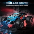 thumbnail image 6 of Remote Control Trucks, 1:18 4WD RC Cars, Remote Control Monster Truck with Cool Light, Rechargeable 25Km/H Off-Road RC Car for Kids, Boy Toys for Age 5 7 10, Best Gift for Toddler Boys, 6 of 9