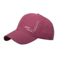 thumbnail image 2 of Helii Unisex Quick Dry Breathable Mesh Baseball Cap, Lightweight Running Sun Hat with Adjustable Snapback, UPF 50+ Outdoor Sports Cap for Men Women Hiking Golf Hot Pink,One Size, 2 of 5