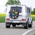 thumbnail image 7 of Kll Cute Funny Animals Tire Cover,Universal Wheel Tire Cover For Trailer, Rv, Suv, Truck,Camper And Many Vehicle,(17 Inch), 7 of 7