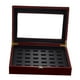 thumbnail image 5 of Caja de madera para joyería, organizador de joyas, expositor de anillos 27 ranuras, 5 of 8