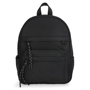 No Boundaries Women's Hands Free Mini Backpack, Black