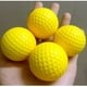 thumbnail image 3 of 10 paquetes de pelotas de práctica para golf PU amarillas Cola Pelota de entrenamiento de práctica de golf, 3 of 6