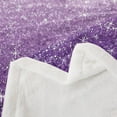 thumbnail image 3 of Colorful Glitter (No Glitter No Sequin) Pink Purple Sherpa Blanket Fantasy Fleece Blanket Plush Blanket for Bed Sofa Couch Bedroom Decor Fairy Dreamy Gradient Warm Fuzzy Blanket 40"x50", 3 of 7