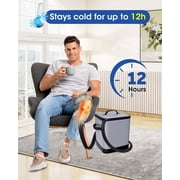 Ice Machine for Knee After Surgery, Cold Therapy Machine for Knee Replacement, Cold Therapy Machine with Programmable Timer Quiet Pump Compression Pad Apply to Arm, Ankle, Thigh