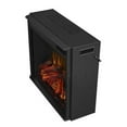 thumbnail image 2 of Bowery Hill Traditional Electric Steel Firebox in Black, 2 of 18