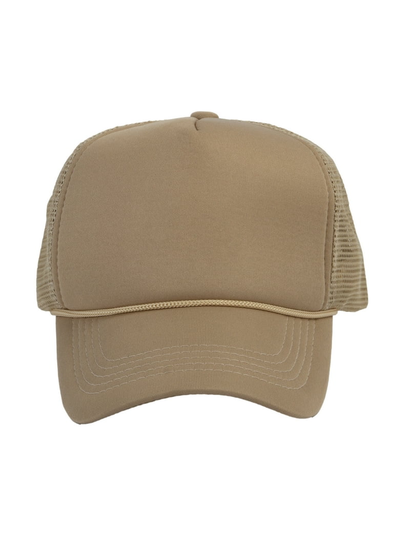 Top Headwear Blank Trucker Hat Mens Trucker Hats Foam Mesh