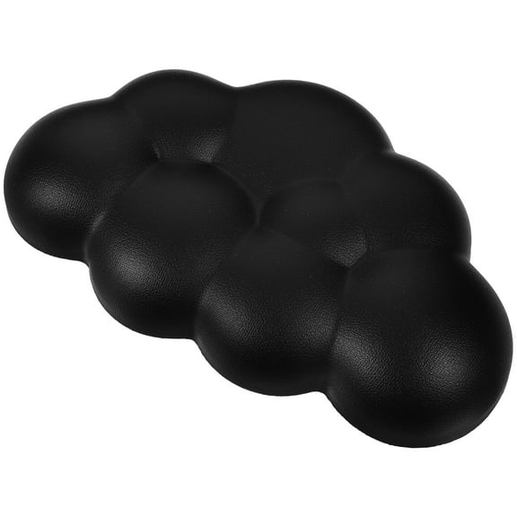 Mouse Pad Rest Cloud Keyboard Wrist Rest 14.00X8.00X2.00CM Black
