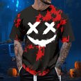 thumbnail image 2 of SJLDQY Halloween T Shirts for Men Y2K Novelty Graphic Tees Hallowmas Streetwear Short Sleeve Crewneck T Shirts Trendy Casual Soft Tops, 2 of 4