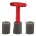 thumbnail image 3 of Car Wash Embedded Tire Screw Brush Lug Nut Wheel Cleaning Tools with 3 Extra Sponges, 3 of 5