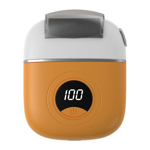 pitrice Roue de Meulage en Acier Inoxydable Dispositif de Pédicure Électrique Détachable Pierre de Meulage pour Pieds Orange