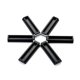 thumbnail image 2 of Alfombrilla para ollas ignífuga a prueba de calor ABS, alfombrilla aislante creativa resistente al calor, mantel individual para cocina, alfombrilla antiescaldado plegable, 2 of 8
