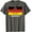 SAND, variant on German Flag For Mens Lax Athlete Germany Fan Lacrosse T-Shirt All Size S-5Xl