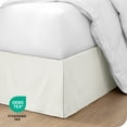 thumbnail image 5 of Faldón de cama cepillado Doble Bare Home Colección Premium 1800 15 pulgadas Twin color crema, 5 of 5