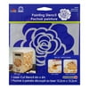 Folkart 6x6 Stencil - Single Rose