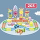 thumbnail image 1 of Juego de bloques de construcción de engranajes mecánicos para niños de 4 a 6 años | Juguete educativo STEM de 89/103 piezas | Mejora la motricidad fina, la coordinación ojo-mano, el reconoci, 1 of 1