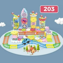 DIY Science And Technology Changeable Building Blocks Mechanical Gear Children's Educational Early Childhood Insertion Particles Building Block Toys, Xinsrenus Under $5! DIY Science