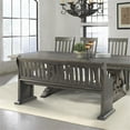 thumbnail image 2 of Kingfisher Lane Pew Bench in Dark Ash, 2 of 5
