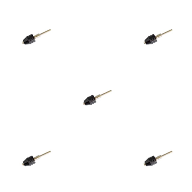 Kenally Kit de herramientas Amplia selección de accesorios para taladros Taladro eléctrico resistente al desgaste Portabrocas negro (3 mm) Type2 NO2