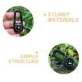 thumbnail image 3 of HOMEMAXS 2Pcs Portable Compass Pocket Compass Carabiner Compass Small Camping Compass Climbing Hiking Tool, 3 of 8