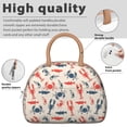 thumbnail image 4 of Insulated Lunch Bag Women, Reusable Sea Animal Lobster and Crab Tote Lunch Box, Leakproof Cooler Lunch Bags for Work Office Travel Picnic, 4 of 6