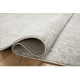 thumbnail image 4 of Loloi Odette Silver / Ivory 2'-7" x 12'-0" Runner Rug, 4 of 7