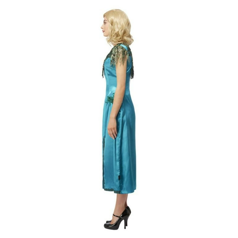 Peaky Blinders Grace Shelby Costume Adult Blue Peaky Blinders Grace Shelby Costume Adult Blue