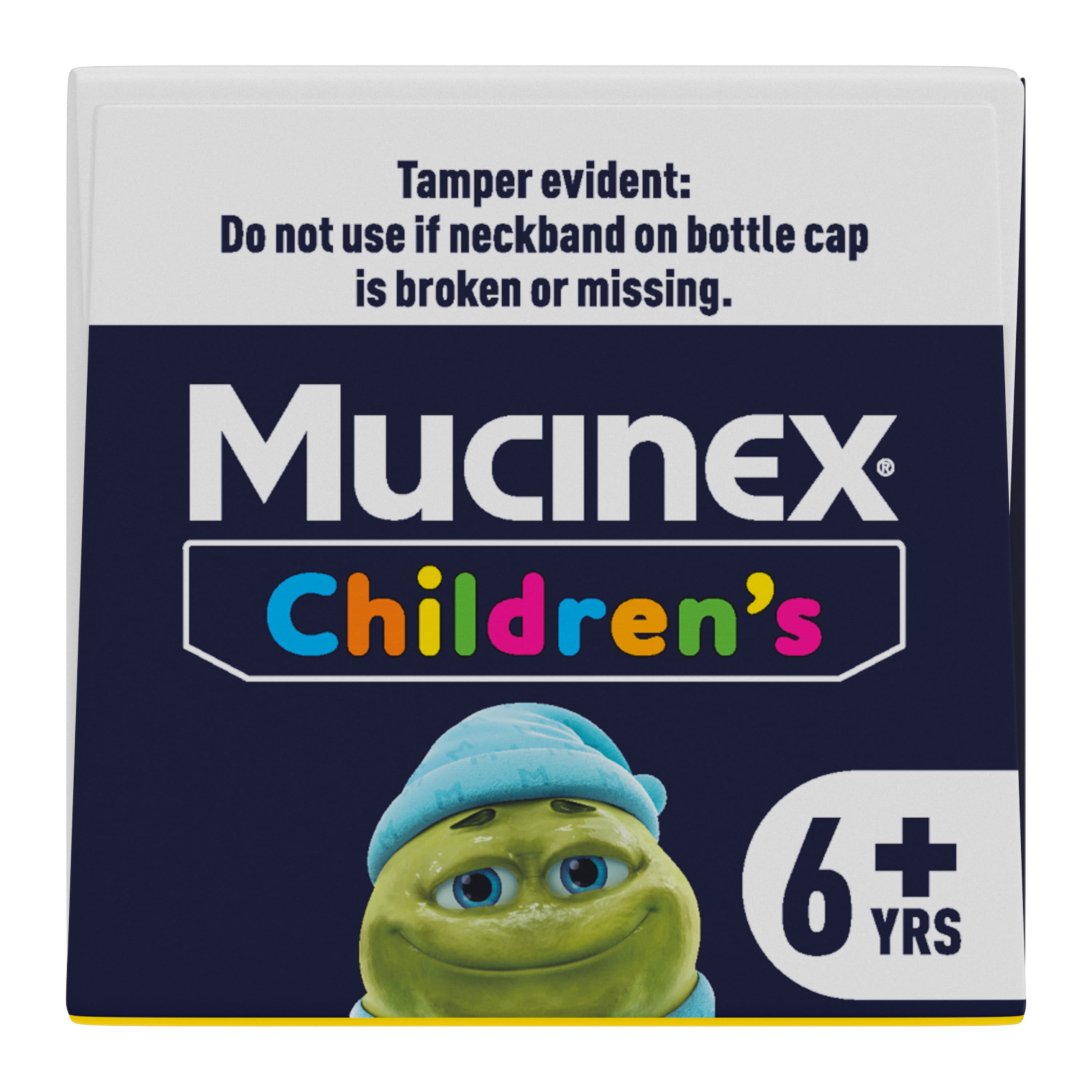 Mucinex,Children's Night Time, Multi-Symptom Cold and Flu Relief, Honey Flavor, 4fl oz, Plastic Bottle