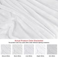 thumbnail image 4 of Blanket Utopia Bedding, forro polar de franela, color blanco, tamaño king, 4 of 7