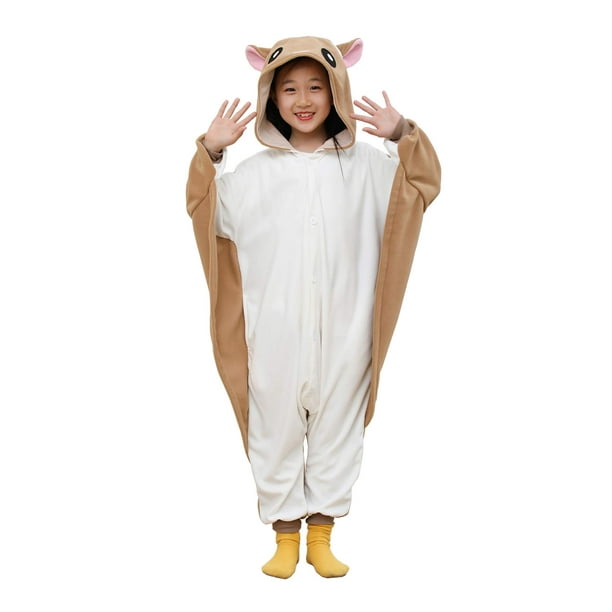 Pijama de ardilla con diseño de unicornio para niños de 2 a 4 años