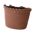 thumbnail image 1 of Lipstore Kids Bike Basket Bike Pannier Decoration Portable Cargo Rack Cycling Storage brown, 1 of 8