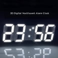 thumbnail image 5 of Reloj de pared/escritorio LED digital 3D, alarma, dígitos grandes, brillo automático, USB, temperatura, 5 of 5