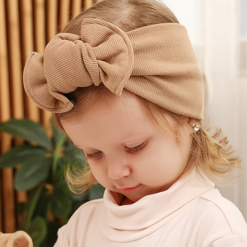 Baby Girls Headbands with Bows Infant Toddler Headwrap Hair Accessories 