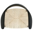 thumbnail image 4 of SAFAVIEH Volta Foc Twist Accent Chairs, Black Sungkai/Natural Foc Twist (24.8 in. W x 18.9 in. D x 30.7 in. H), 4 of 7
