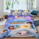 thumbnail image 2 of Abominable Conjunto de sábanas temático, trío de piezas, cómodo y amigable con la piel, diseño único, regalo de decoración para el hogar para familiares, amigos y fans, 90 cm * 190 cm, 2 of 6