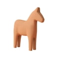thumbnail image 3 of Modern Minimalist Wooden Horse Decor - Creative Wood Horse Statue Ornament for Home Living Room TV Stand Coffee Table Decor, Rustic Wooden Horse Figurine for Indoor Desktop Art Decor Gift, Khaki, 3 of 7