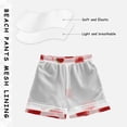 thumbnail image 5 of Kids' Beach Pants Comfortable Swim Trunks Strawberry and Pink Polka Shorts for Pool Vacation and Lounge Wear 2T, 5 of 8