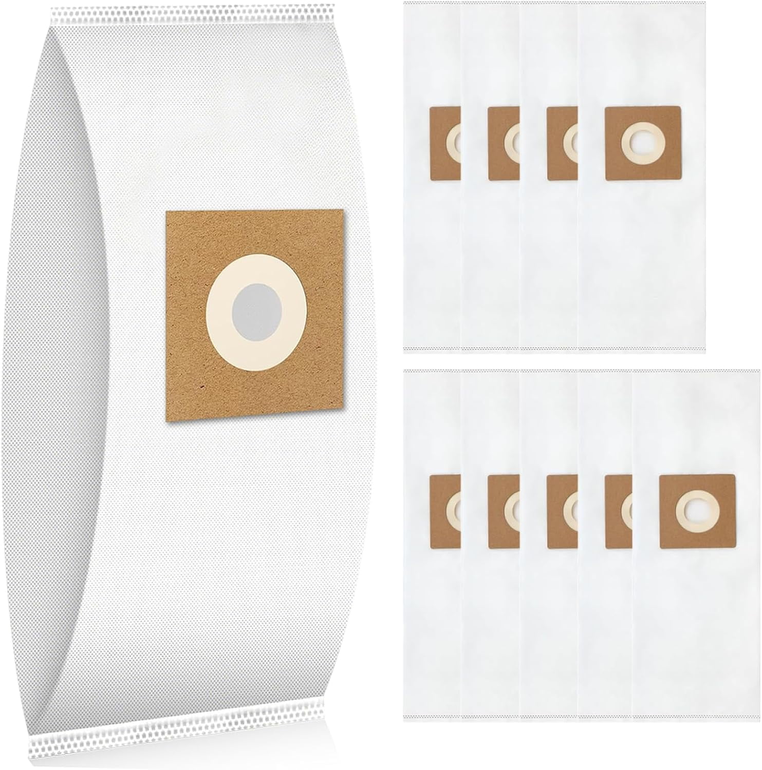 MHAWBL-10 Pack Type Y Vacuum Bags for Hoover Windtunnel Upright Vacuum Cleaners, HEPA Filtration, Replace Part# 4010100Y 4010801Y AH10040 AH10165