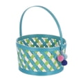 thumbnail image 1 of Panier vert Pâques en bambou, 1 of 1
