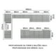 thumbnail image 3 of Cocina Integral Modular Madesa Lux 400cm BG, 3 of 5