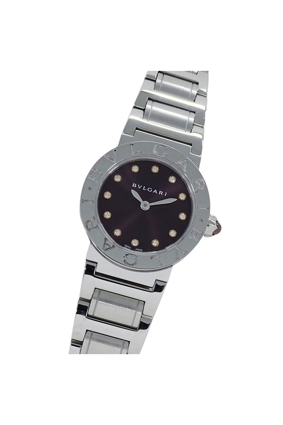 Pre-Owned BVLGARI Women's Watch, Brand BVLGARI, 12P Diamond Quartz Movement,... (Good)